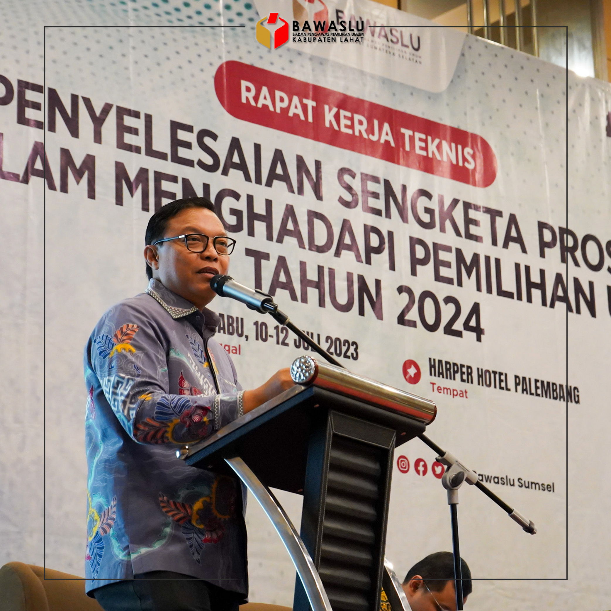 Acara penting, dalam hal penyelesaian permohonan sengketa proses pemilu di Bawaslu