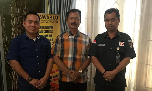 Partai Berkarya Koordinasi ke Bawaslu Kabupaten Lahat