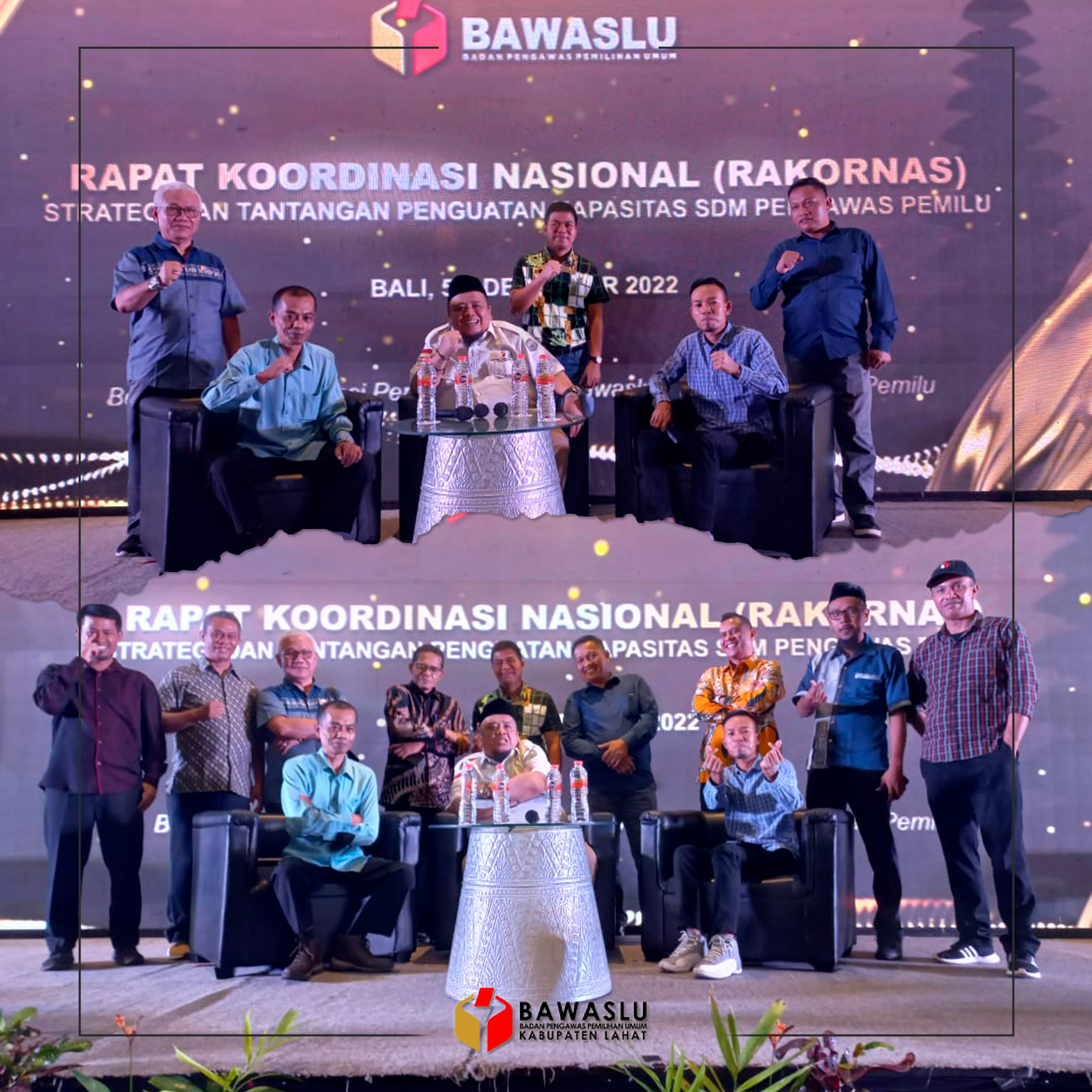 Bawaslu Lahat ikuti Koordinasi Nasional di Bali