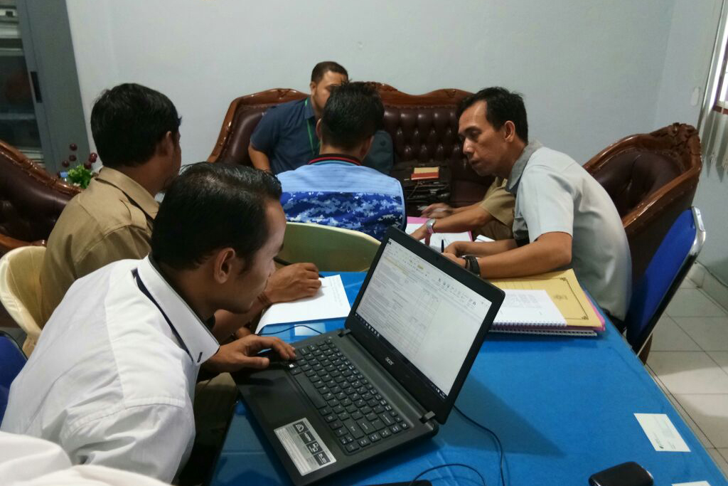 Pengawasan Melekat Pendaftaran Calon Bupati dan Wakil Bupati Lahat tahun 2018