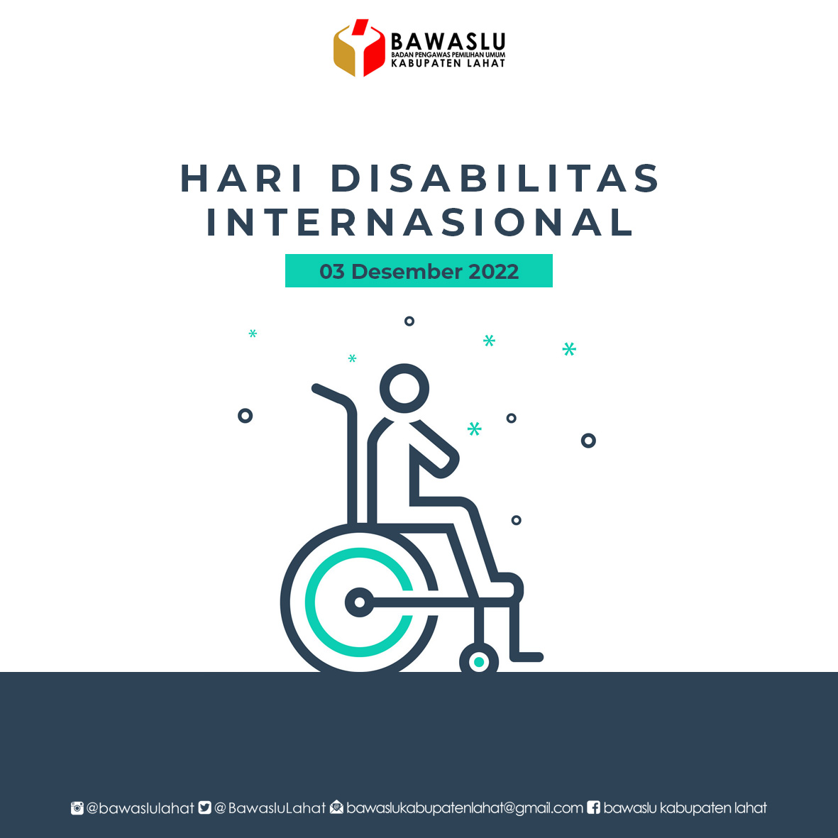 Hak Penyandang Disabilitas pada Pemilu serentak 2024, Bawaslu Lahat siap kawal