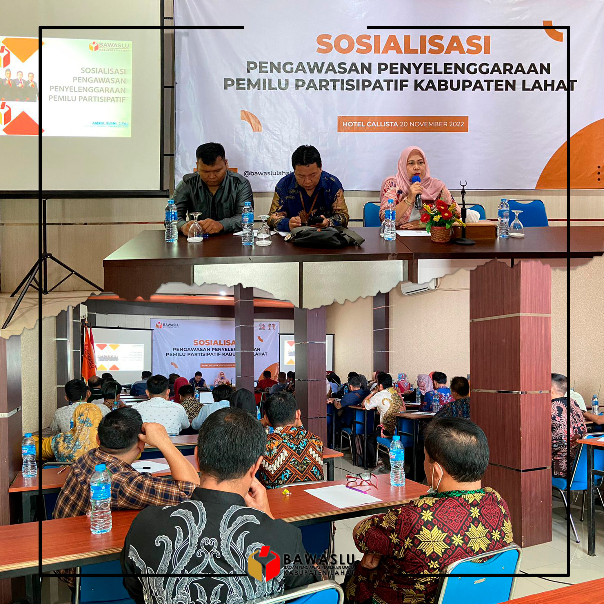 Pengawasan Penyelenggaraan Pemilu Partisipatif  menyeluruh sampai ke desa – desa, oleh Panwaslu Kecamatan