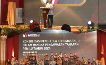 HUMAS adalah garda terdepan dalam menciptakan citra positif Bawaslu, sebagaimana hasil Konsolidasi Nasional Kehumasan Gelombang III. 