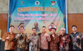 Bawaslu Lahat hadiri Seminar, Peran Milenial dalam kontestasi Pemilu 2019